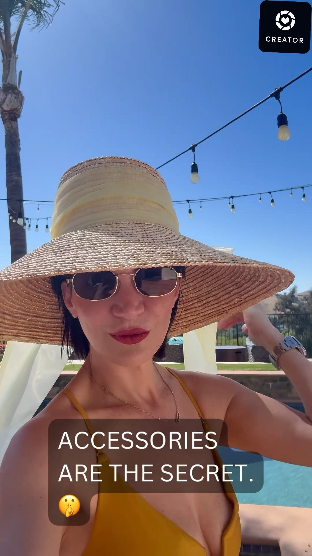 Accessories 

Protecting my peace and bringing pure Amalfi Coast energy right to The Sanctuary! ✨ The secret to a million-dollar resort look is always in the accessories. These Mango sunglasses instantly elevate any summer swimsuit or poolside ensemble.
🚨 ONLINE EXCLUSIVE MEMORIAL DAY SALE: Mango is offering 30% OFF your entire online purchase of $260+ (plus free shipping). Use code SALE30 at checkout. Bundle these exact chic sunglasses and my poolside accessories below to unlock the discount before the holiday ends! 🌴
#LTKSale #MangoOutfit #MemorialDaySale #QuietLuxury #ResortWear #AccessibleElegance #EuroSummer #PoolsideStyle

#LTKSeasonal #LTKSwim