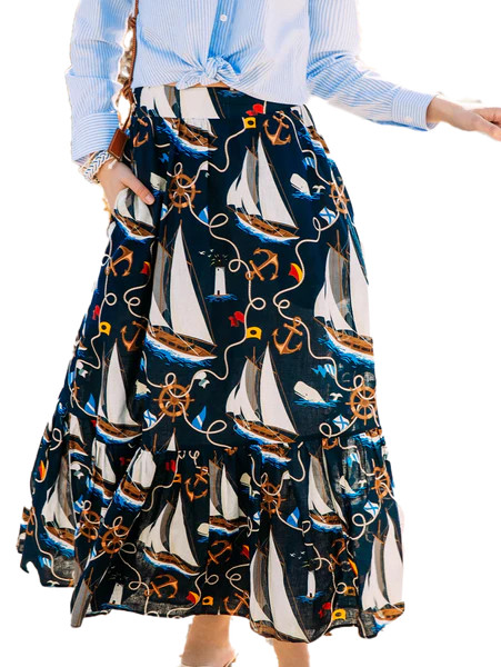 New England Mariner Skirt | Kiel James Patrick