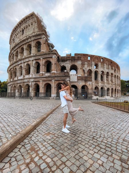 Roman Holiday at the Colosseum
Maxi dress, nude sandals, casual, love 

#LTKeurope #LTKtravel #LTKunder100