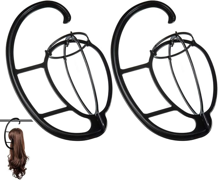 Dreamlover Hanging Wig Stand, Wig Drying Stand, 2 Sets | Amazon (US)