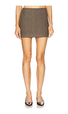 EAVES Stav Mini Skirt in Plaid from Revolve.com | Revolve Clothing (Global)