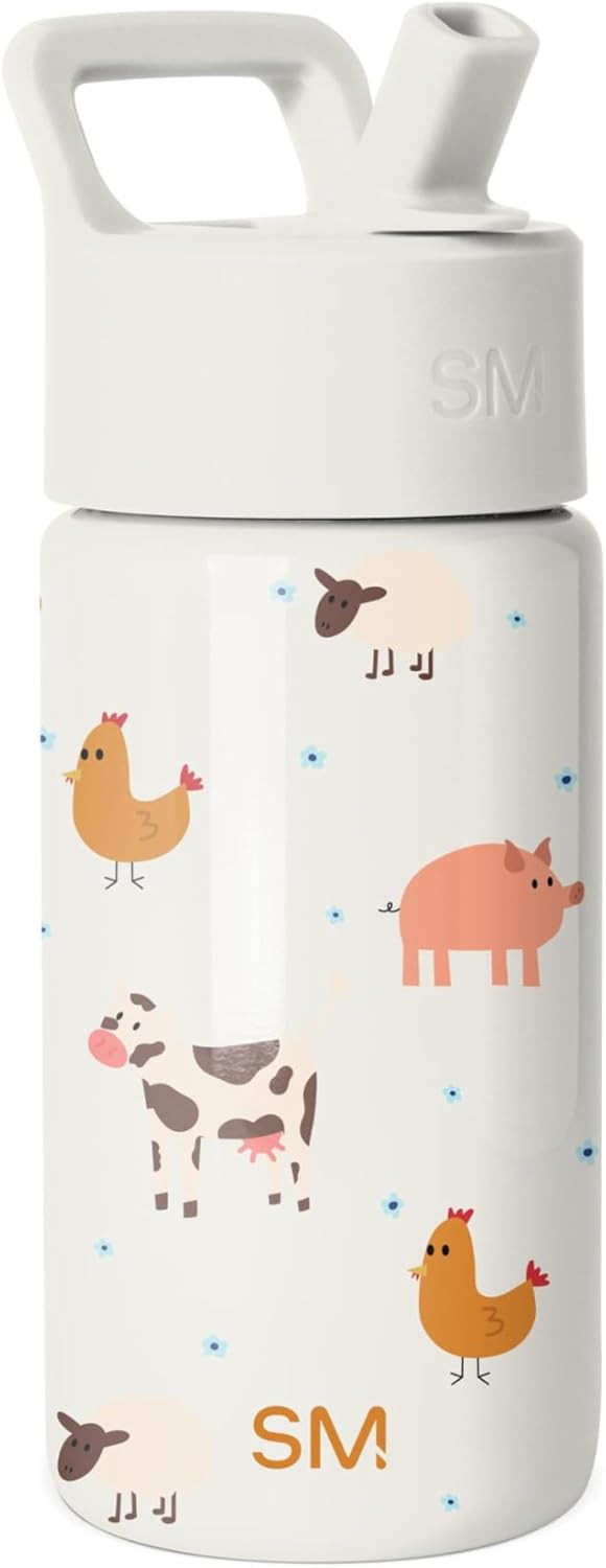 Simple Modern Kids Water Bottle & Toddler Cup | 14oz | Farm Animals | Amazon (US)