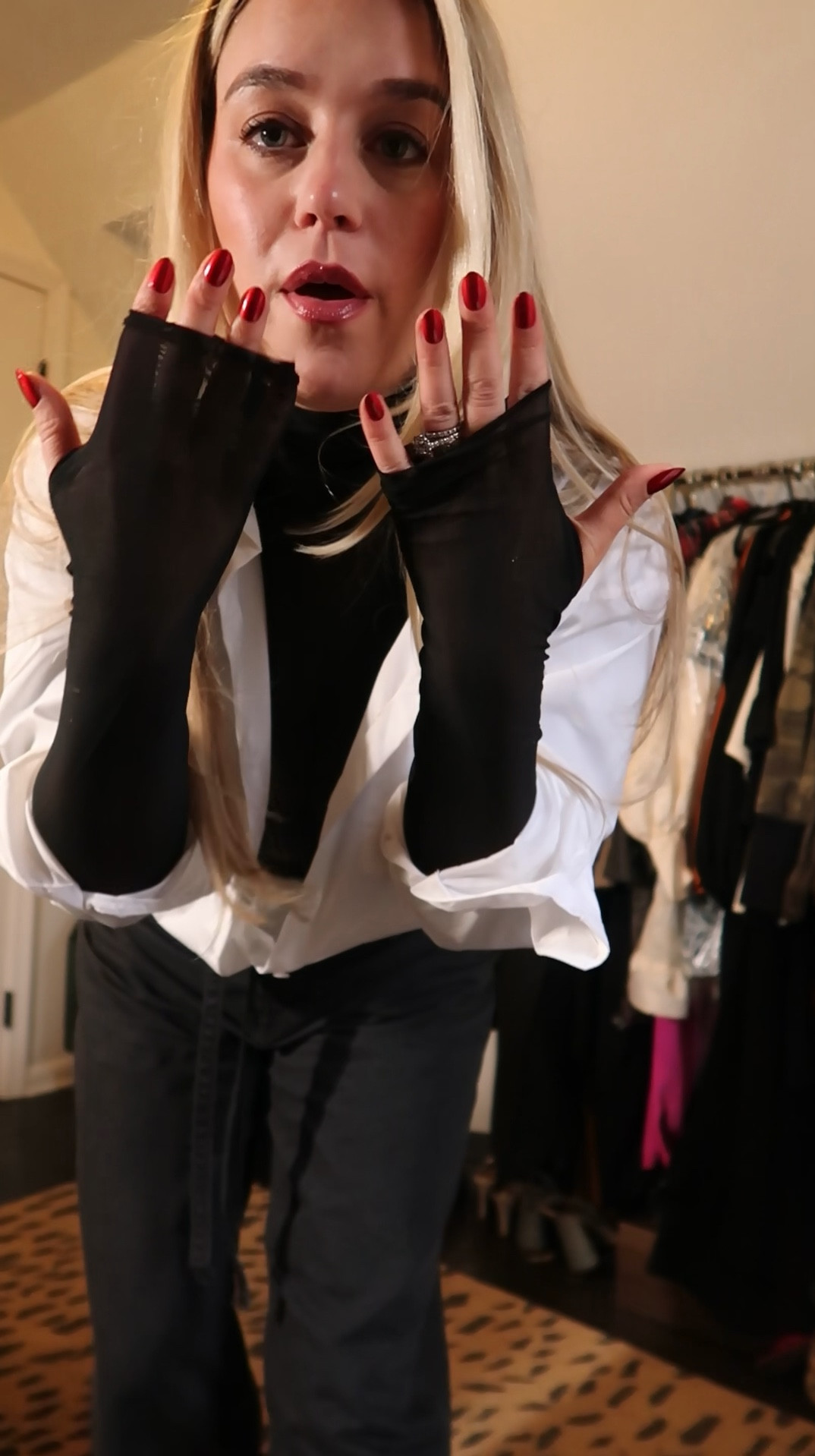 Obsessed w this sheer turtle neck from AFRM. Super versatile and soft. #ad

#LTKstyletip #LTKVideo #LTKfindsunder100