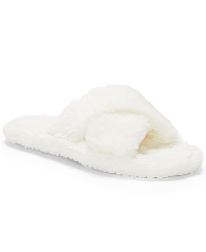Women's Kortendie Fuzzy Slide Slippers | Macys (US)