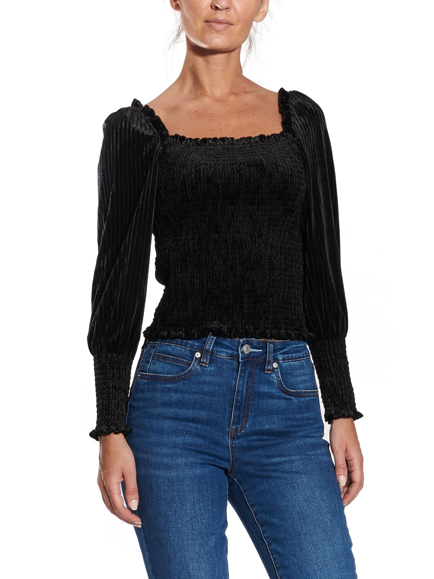 OAT New York Women's Smocked Top | Walmart (US)