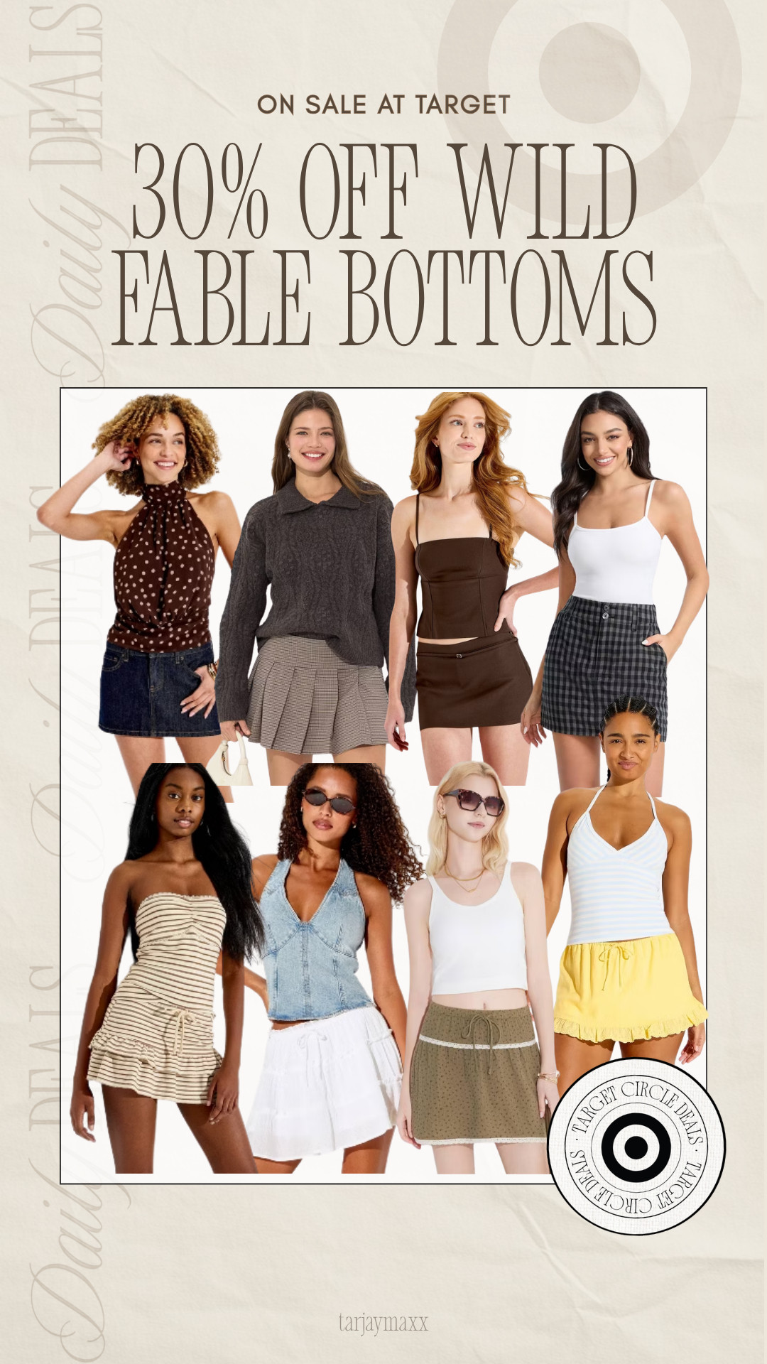 Another Target deal worth checking 👀 Wild Fable skirts, skorts & more are 30% off! Perfect if you’ve been wanting to add a few fun fall pieces to your wardrobe without paying full price.
fall outfits women over 50, wedding guest dress summer, fall wedding guest dresses, fall decor, date night outfits, fall dresses, country concert outfits, business casual workwear, fall fashion hauls, concert outfit ideas 

 #LTKgrwm #LTKootd #LTKSeasonal