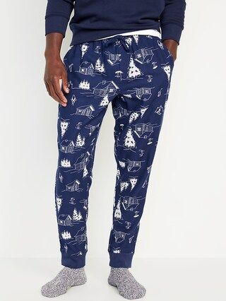 Matching Printed Flannel Jogger Pajama Pants for Men | Old Navy (US)