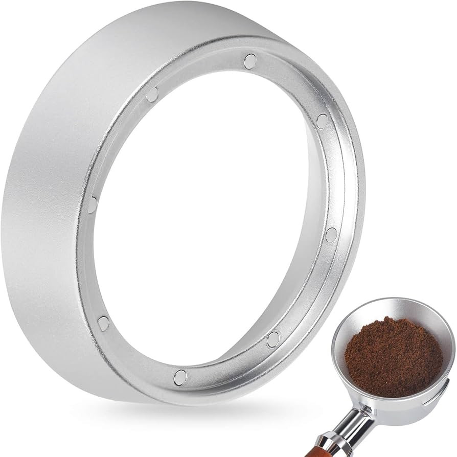 Attsky 54mm Portafilter Funnel, Espresso Dosing Funnel with Magnetic, Lightweight Aluminum Espres... | Amazon (US)
