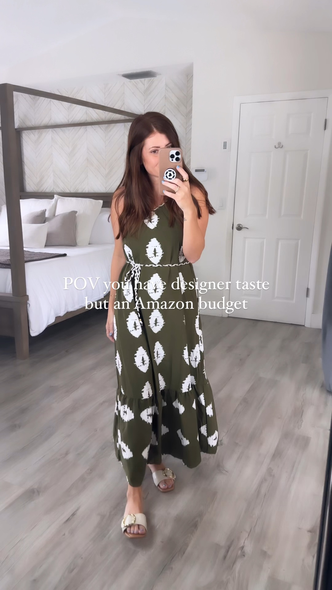 POV you have designer taste but an Amazon budget! I got you! 🙌🏼 How gorgeous is this Amazon dress! Perfect for any occasion you have this summer! Comes in other color options! 

Follow me for more affordable fashion and Amazon finds! 

Wearing: 
Size small

Use code: 30KVXY19 through 7/10 

#LTKStyleTip #LTKFindsUnder50 #LTKOver40