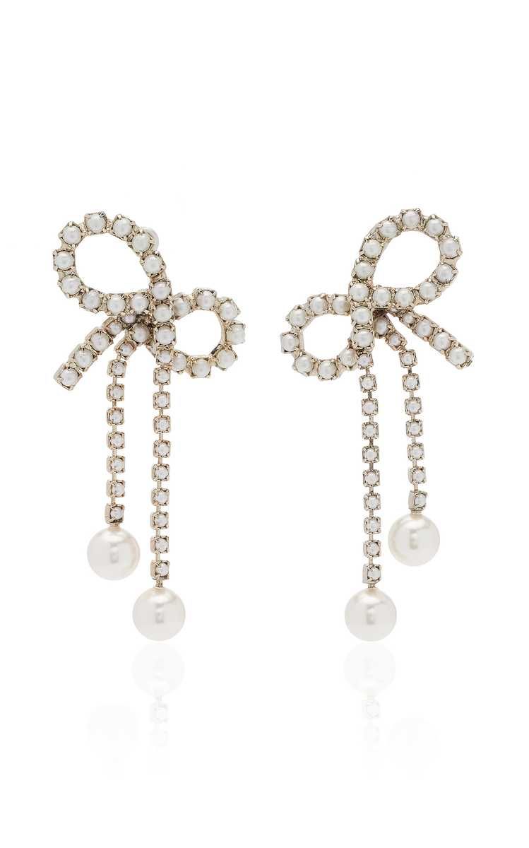 Perline Pearl Bow Earrings | Moda Operandi (Global)