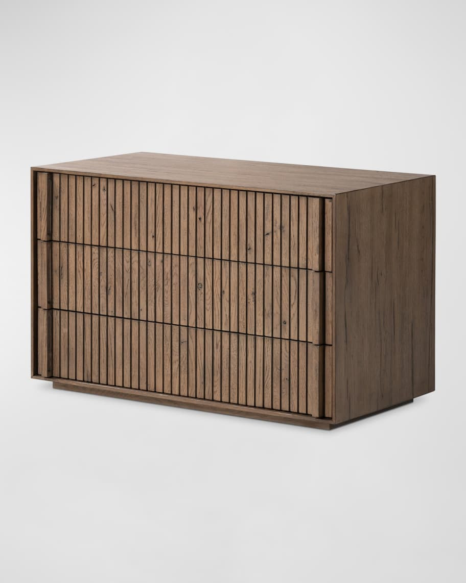 Four Hands Leo 3-Drawer Nightstand | Neiman Marcus