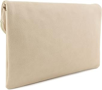 Large Envelope Clutch Bag with Chain Strap | Amazon (US)