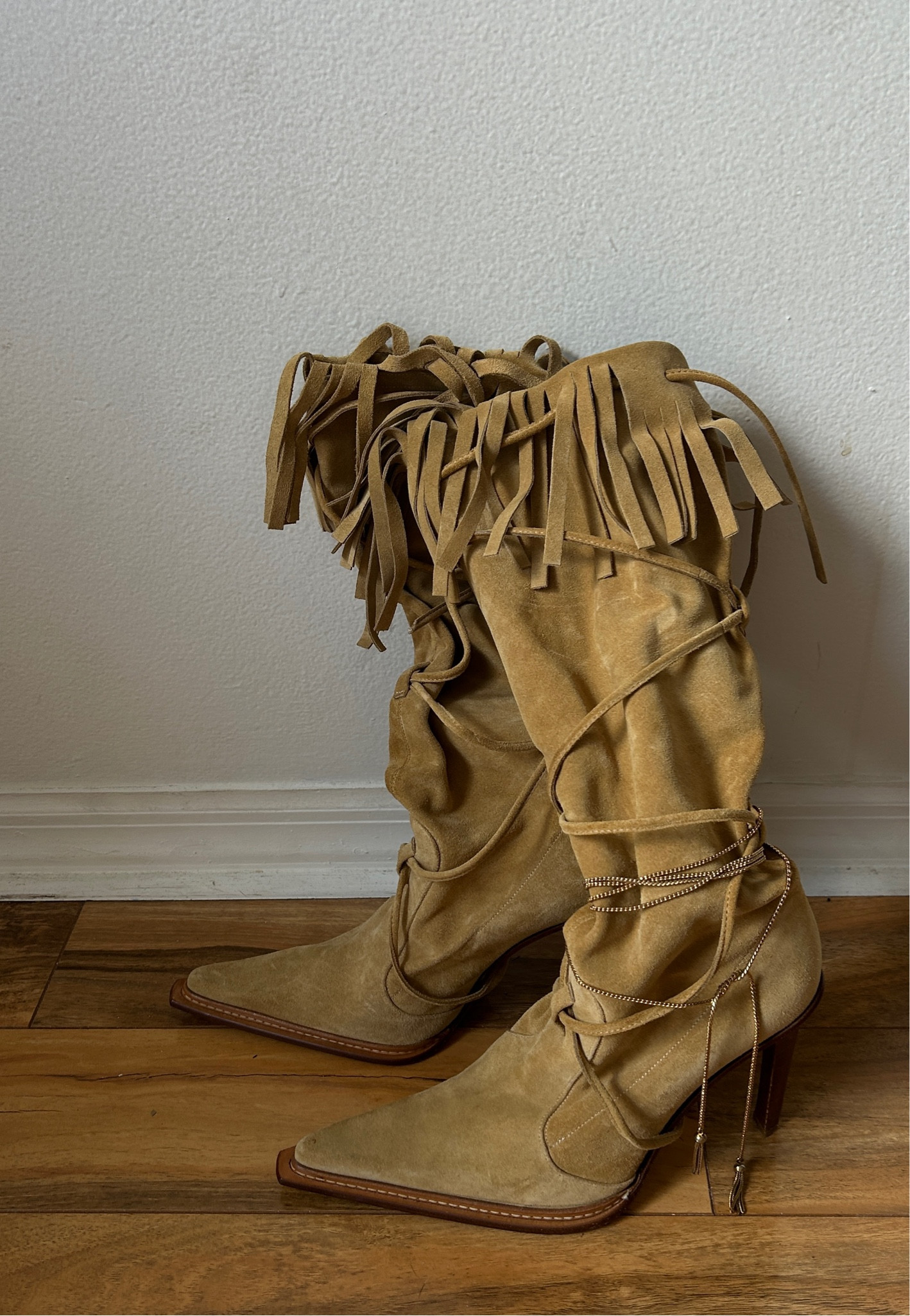 My favorite fringe boots