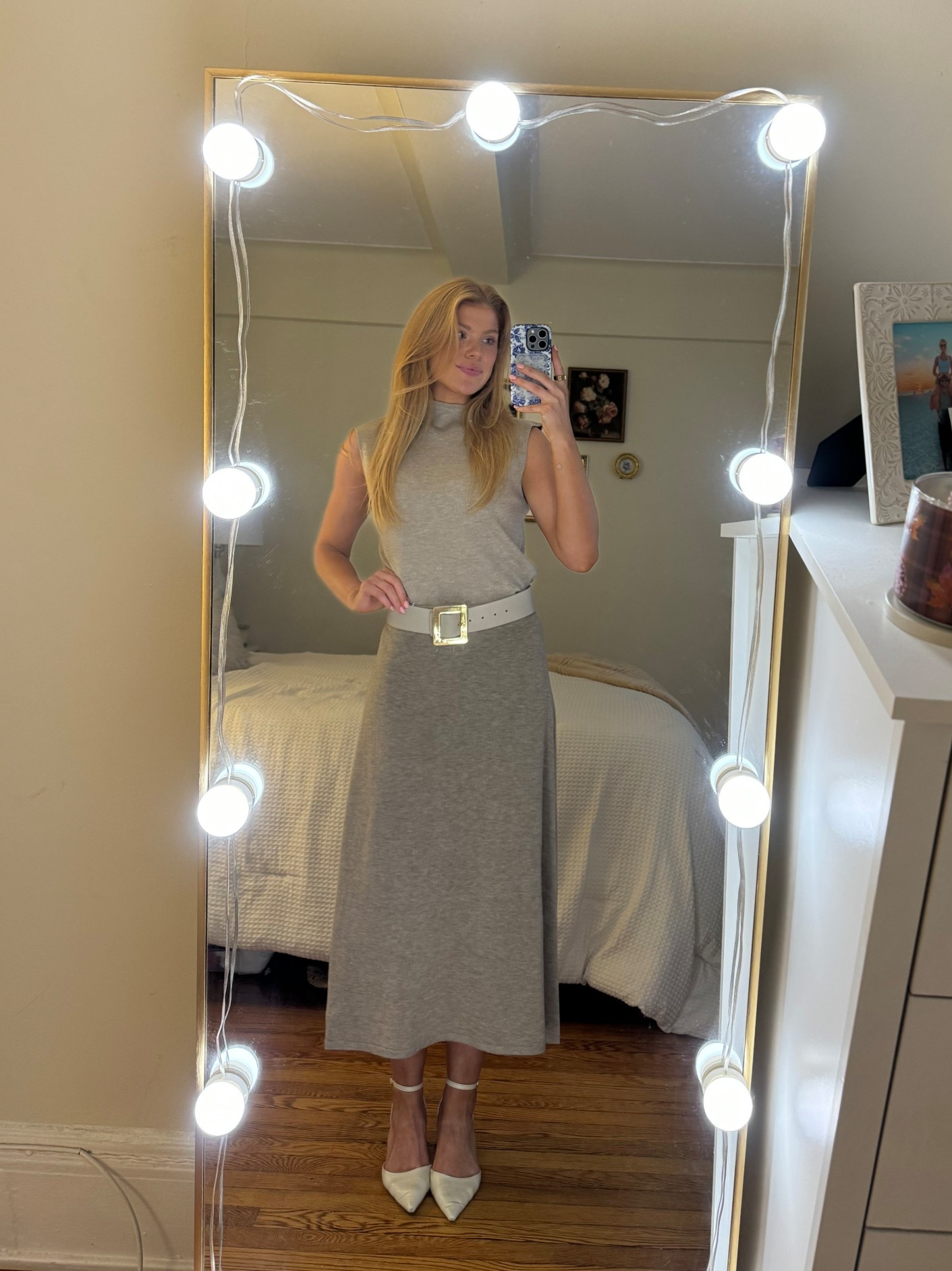 knit two piece set styled with a statement belt!

#LTKStyleTip #LTKSaleAlert #LTKWorkwear