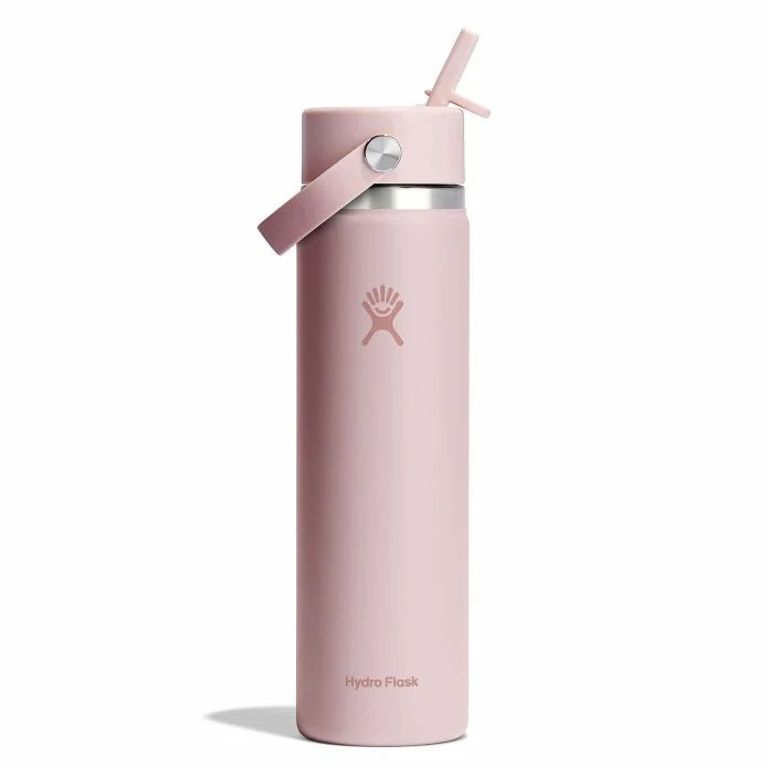 24 oz Wide Mouth with Flex Straw Cap | Hydro Flask