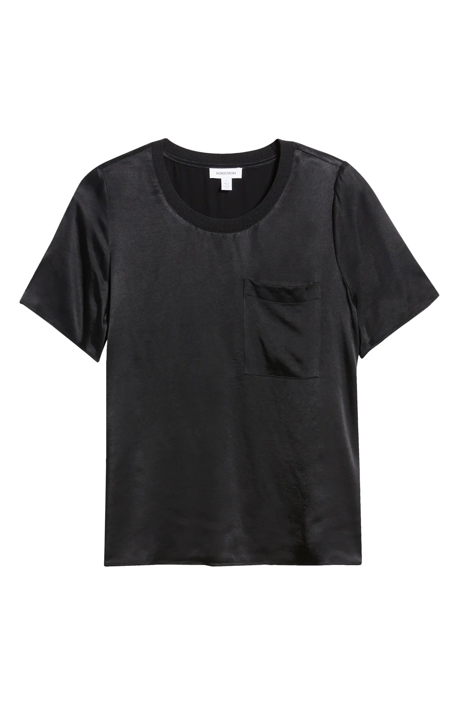 Woven Pocket T-Shirt | Nordstrom