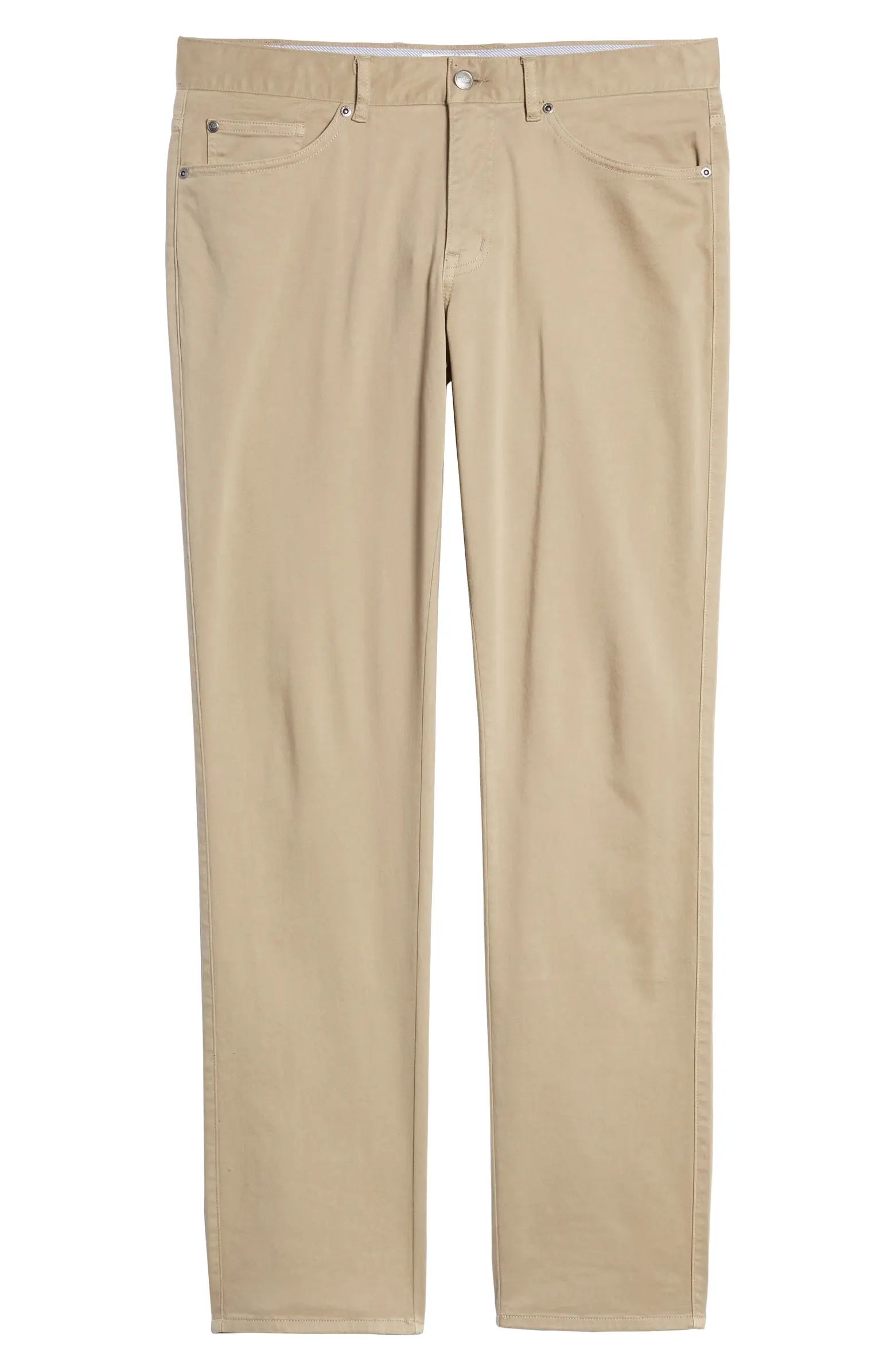 Ultimate 5-Pocket Straight Leg Sateen Pants | Nordstrom