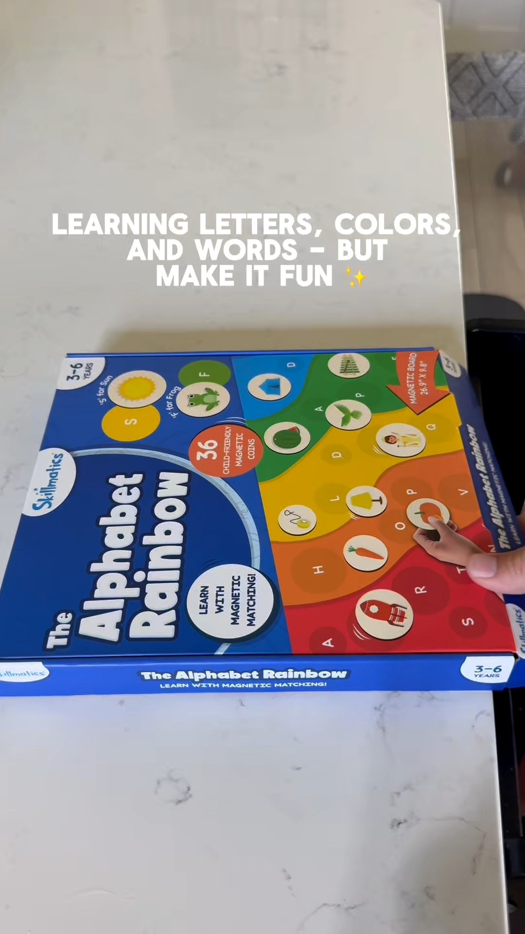 We love a good learning game and my toddler has been asking for this one on repeat! Colors, letters, and words. It stores up easily and is easy for toddlers to solve by themselves as well! 

#LTKFamily #LTKKids