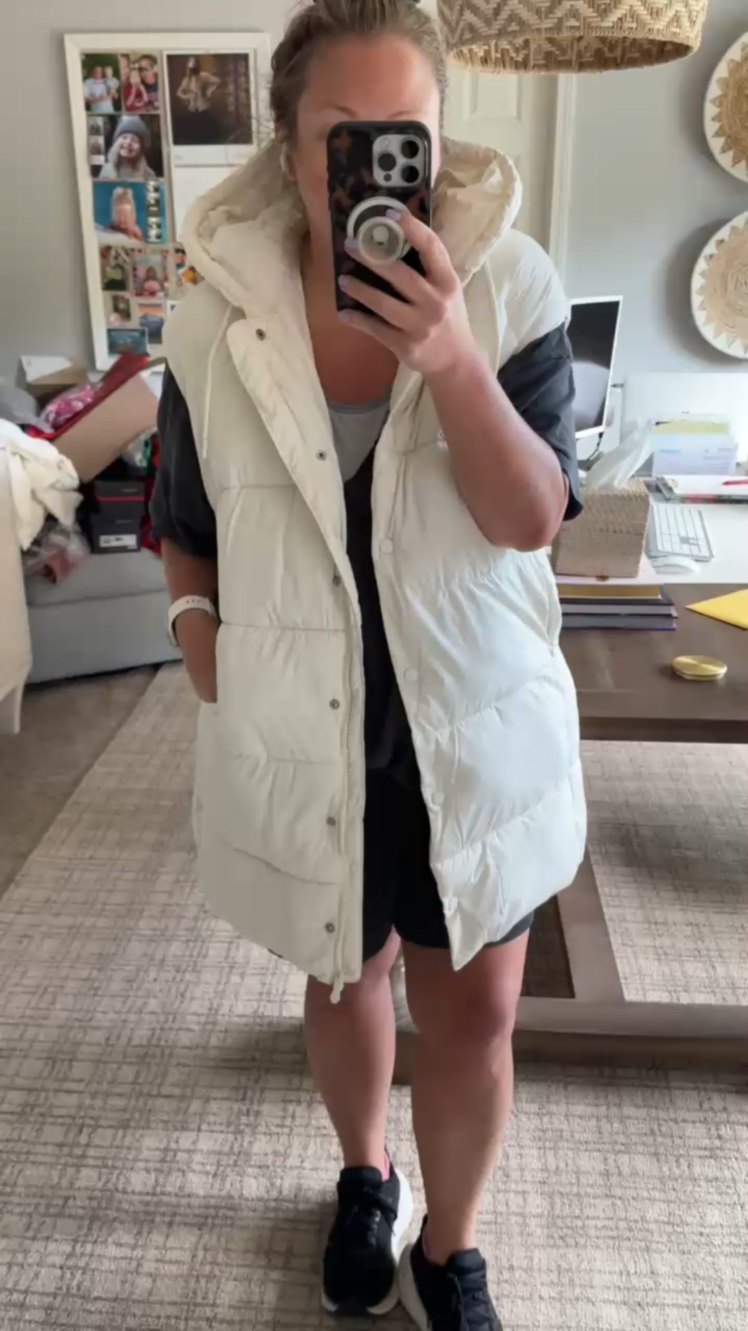 The Zella longline puffer vest I reordered in a size down just arrived and I love it! I’ll definitely be wearing this on repeat in the coming seasons on my outings when I need another layer. active wear puffing vest long vest white vest cold weather outfit fall outfit NSale find ski outfits 

#LTKActive #LTKSeasonal #LTKSaleAlert