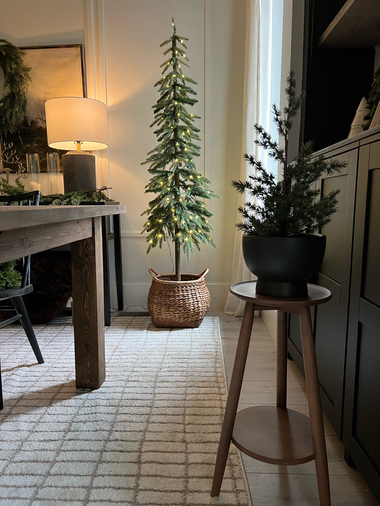 6’ Alpine Tree. Such a cute tree, love it in the basket! 
Holiday decor, cozy Christmas home. 


#LTKHoliday #LTKSeasonal #LTKHome