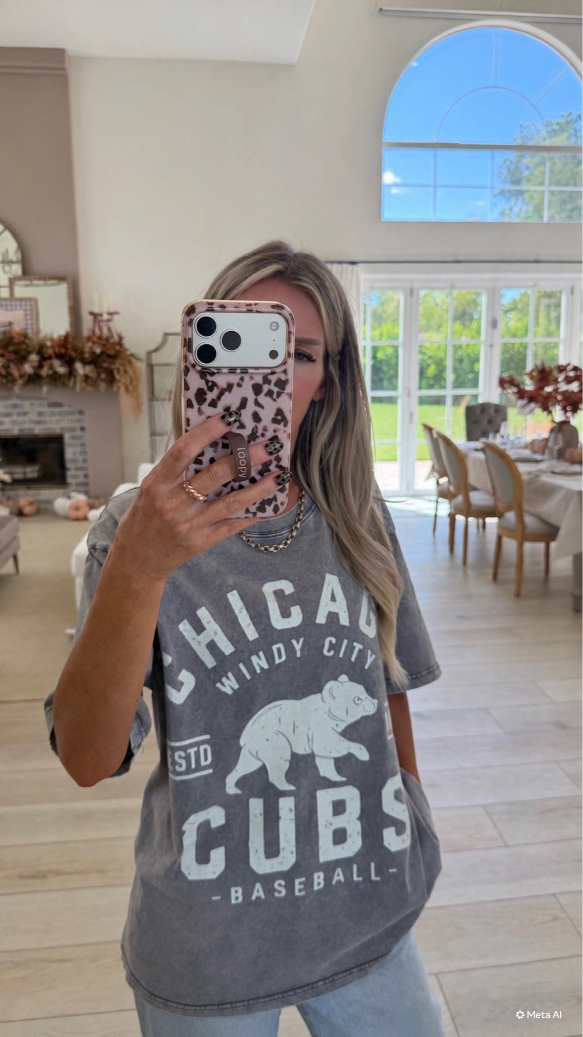 Baseball traffic t 
Football traffic t 
Chicago Cubs 
Oversized vintage t shirt

#LTKOver40 #LTKMens #LTKmomlife