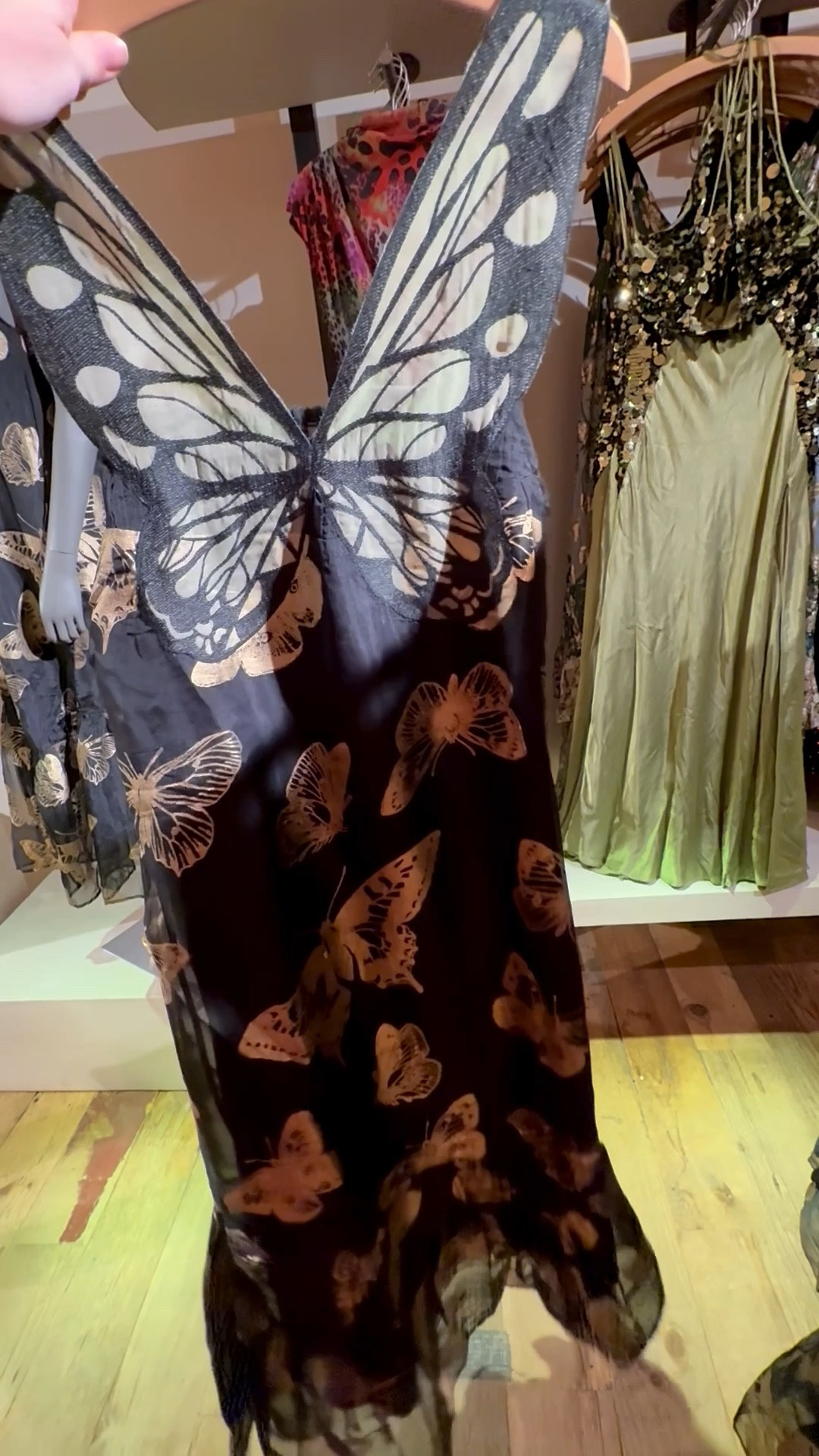 What are you wearing New Years? New Year’s Eve?  Is it a butterfly dress?

#LTKGiftGuide #LTKdayinmylife #LTKHoliday
