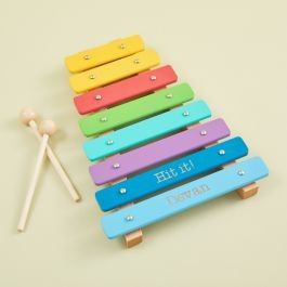 Personalised Colourful Wooden Xylophone Toy | My 1st Years (Global)