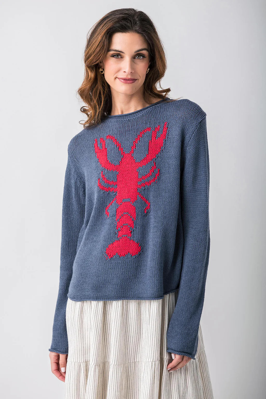Wishlist Lobster Sweater | Social Threads