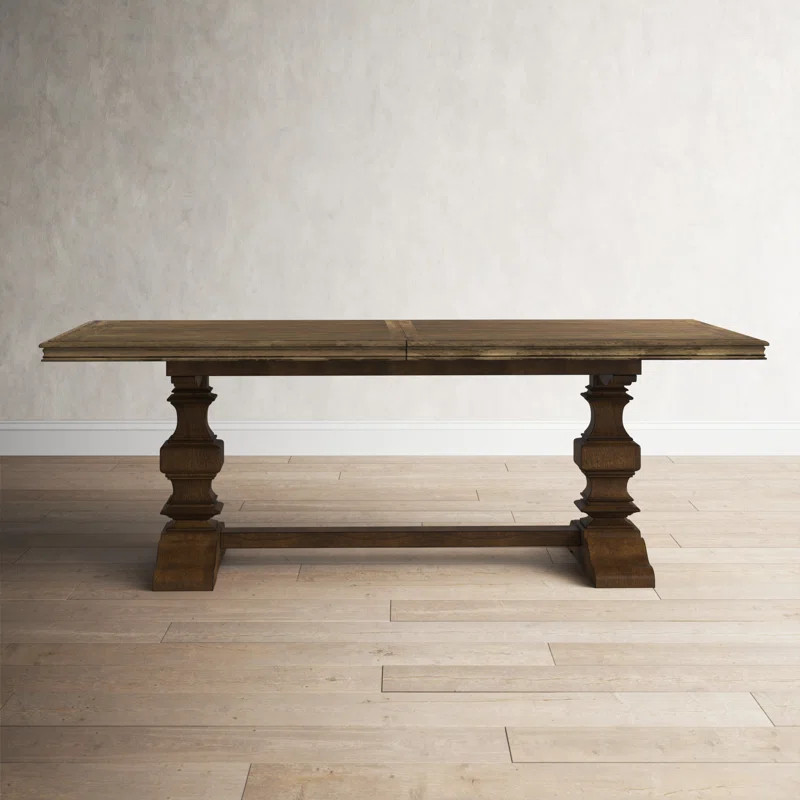 Charlotte Extendable Solid Wood Dining Table | Wayfair North America