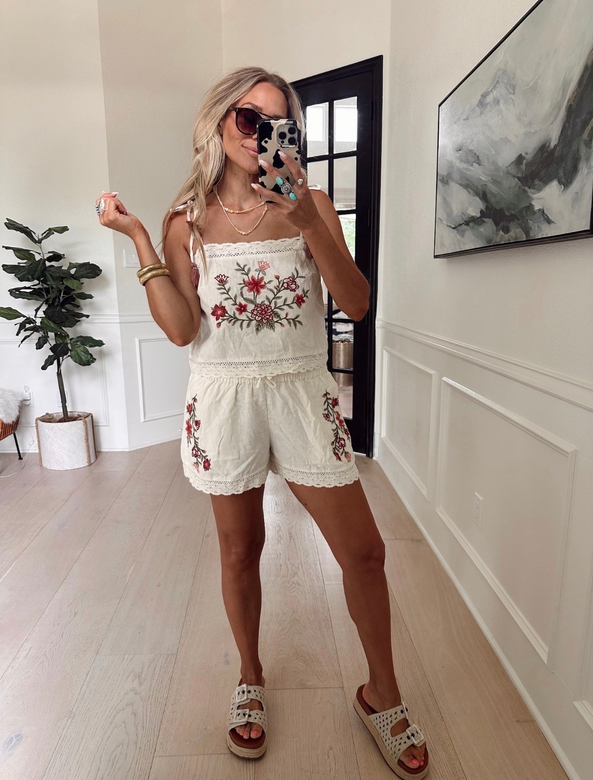 🤍 This floral boho set is an immediate yes! I can't believe this is from Target🎯✨

It honestly looks like it's from Zara!

I got my tts (small)
5'5" // 120 Ibs

#LTKootd #LTKdayinmylife
#LTKSaleAlert