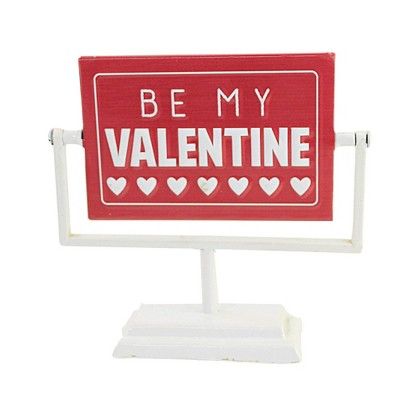 Valentine's Day 7.25" Spin Sign On Stand Love Heart Xoxo Ganz - Freestanding Signs | Target