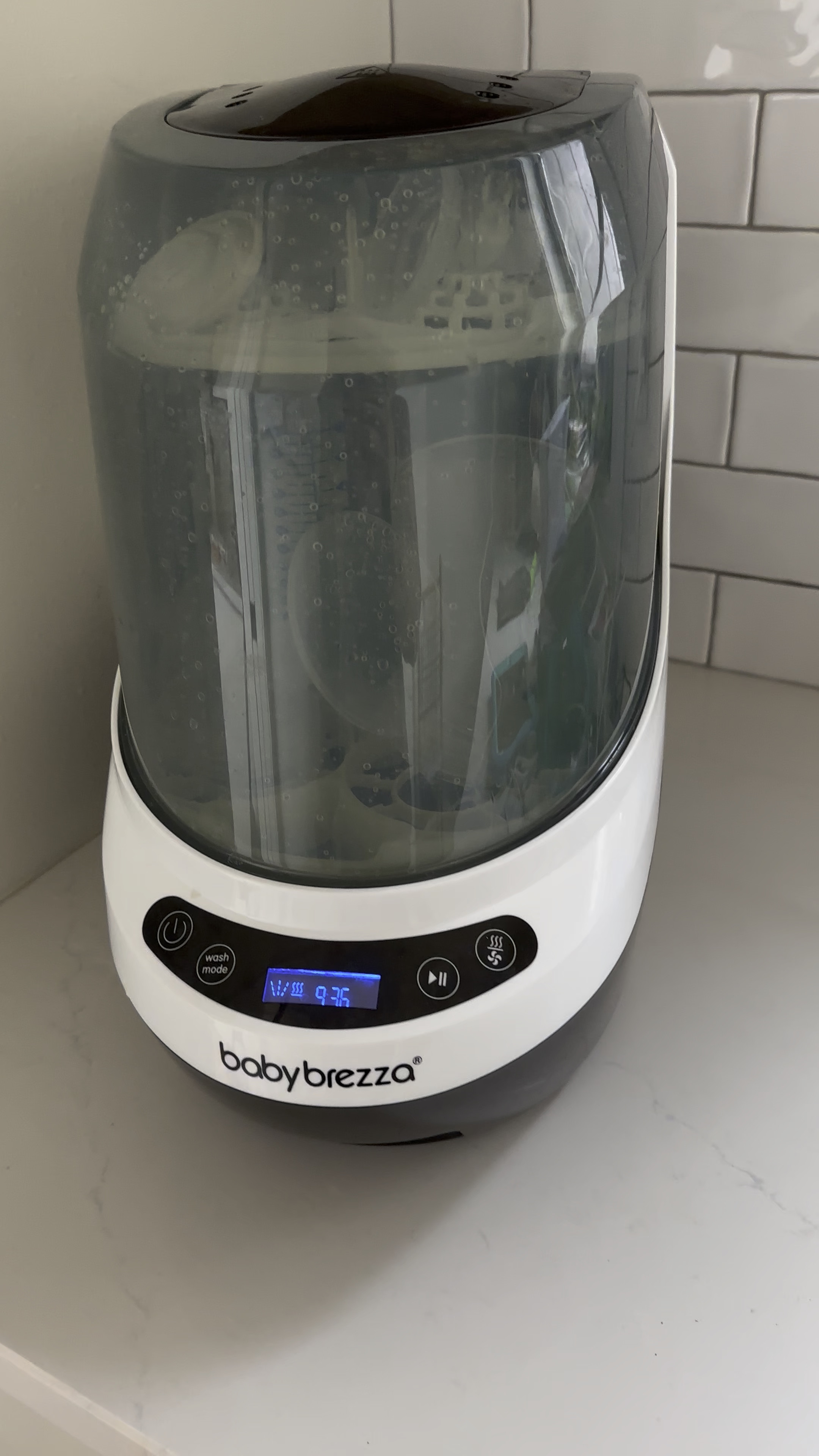 Baby Brezza pro- best invention ever!
Automatically wash, sterilize & dry all your bottles AND pump parts. 

#LTKMostLoved #LTKBaby #LTKWatchNow