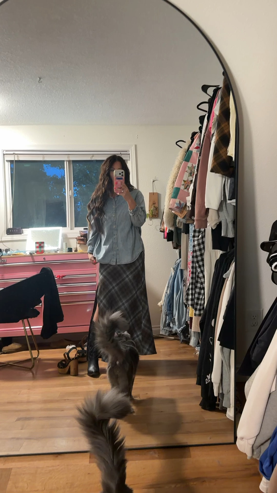 Office OOTD 
My turquoise earrings are 25% off this weekend!