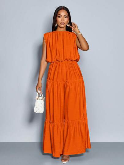 Fashion us new neon jumpsuit  | SHEIN