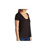 Splendid womens Splendid Women's Scoop Neck Short Sleeve T-shirt Shirt, Black, Large US at Amazon... | Amazon (US)