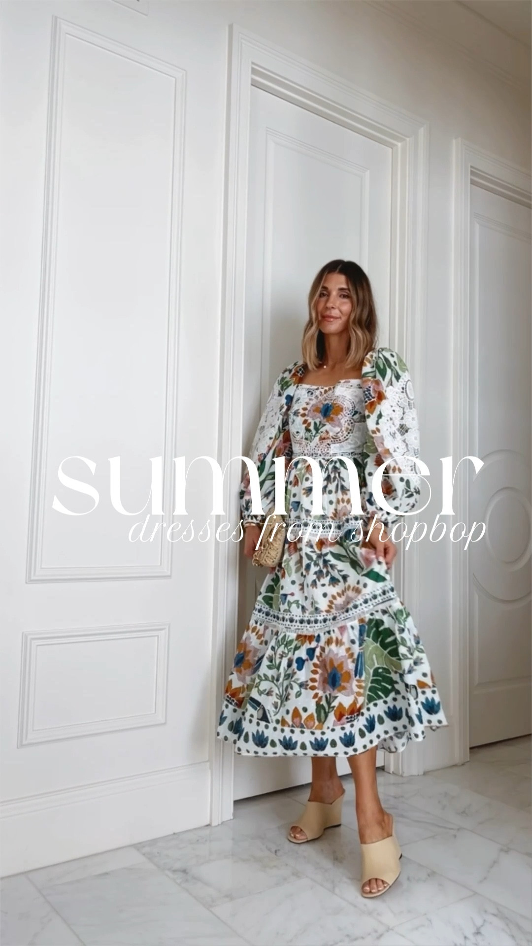 knee length dresses for ladies Show Me Your Mumu Garden Midi Dress Luxe Satin Women's Clothing Ivory : XL main image 1