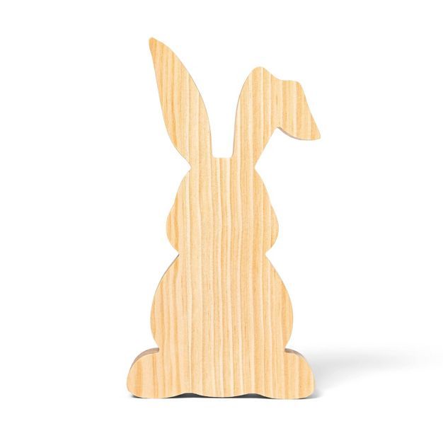 Easter Wood Bunny Front Profile with Floppy Ear - Mondo Llama™ | Target