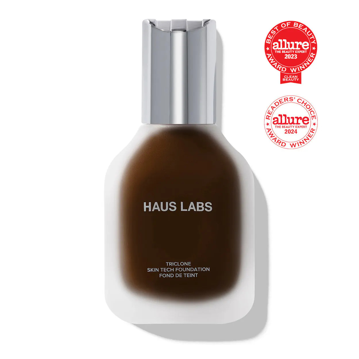 TRICLONE™ 
SKIN TECH 
MEDIUM COVERAGE
FOUNDATION | Haus Labs