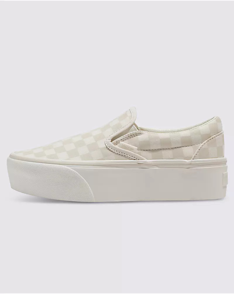 Classic Slip-On Checkerboard Stackform Shoe | Vans (US)