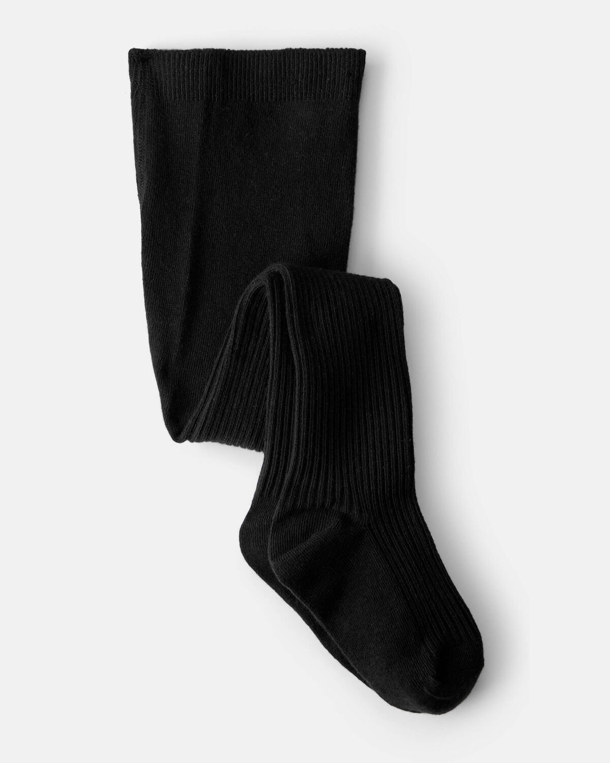 Toddler Girl Rib Tights - Black | Carter's Inc