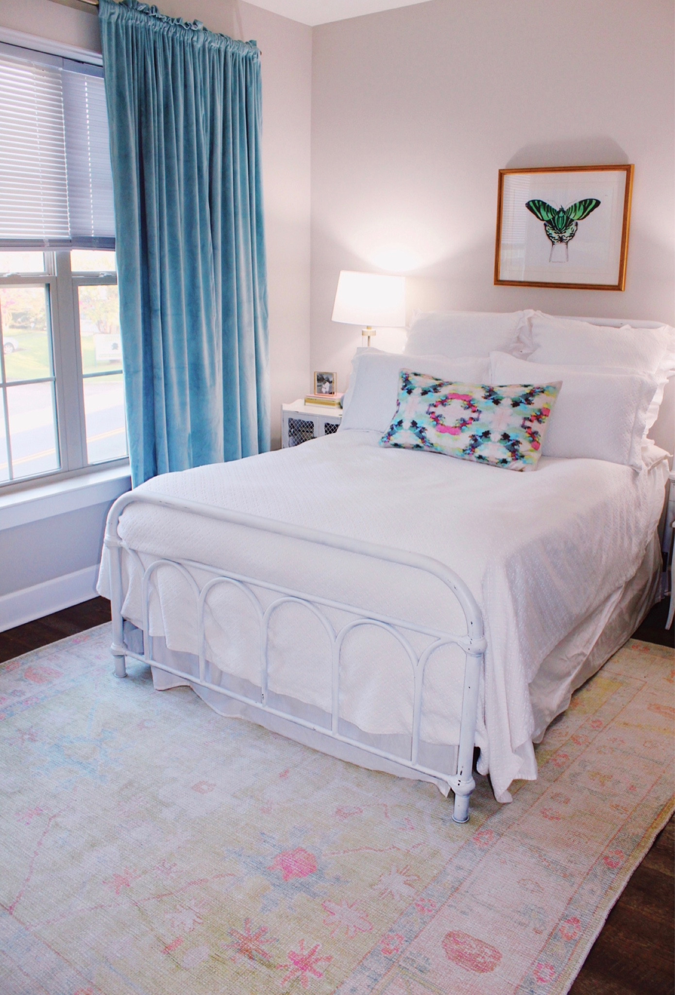 Home for the next 2 😇 Butterfly painting from an antique store in ATL & pillow is Laura Park!

#LTKFind #LTKSale #LTKhome