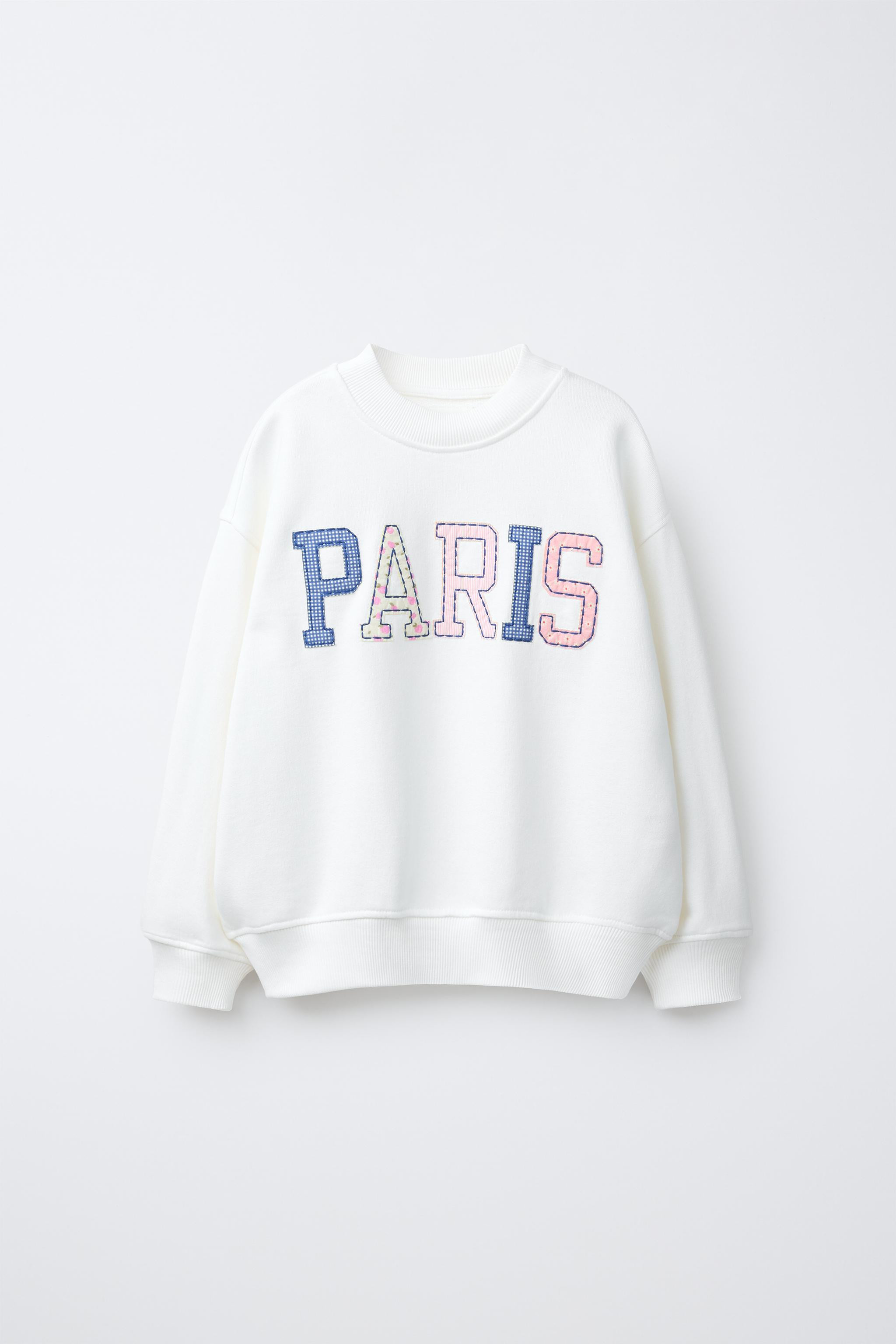 TEXT PATCH SWEATSHIRT | Zara US