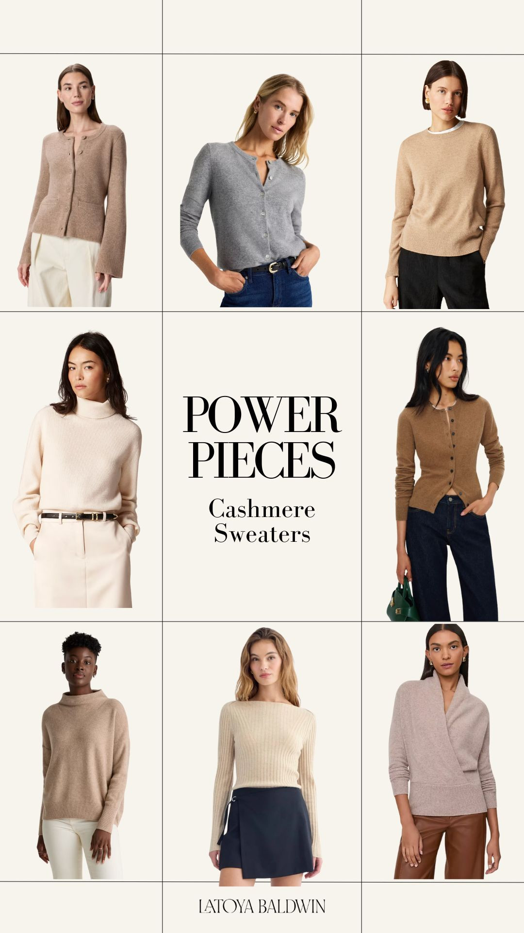 You don't need to spend $300 to own cashmere. These sweaters feel soft, look expensive, and work with everything in your closet. The upgrade your winter wardrobe actually needs. #cashmeresweaters #affordableluxury #workwearsweaters #winterworkwear #workwearinspo 

 #LTKgrwm #LTKootd #LTKWorkwear