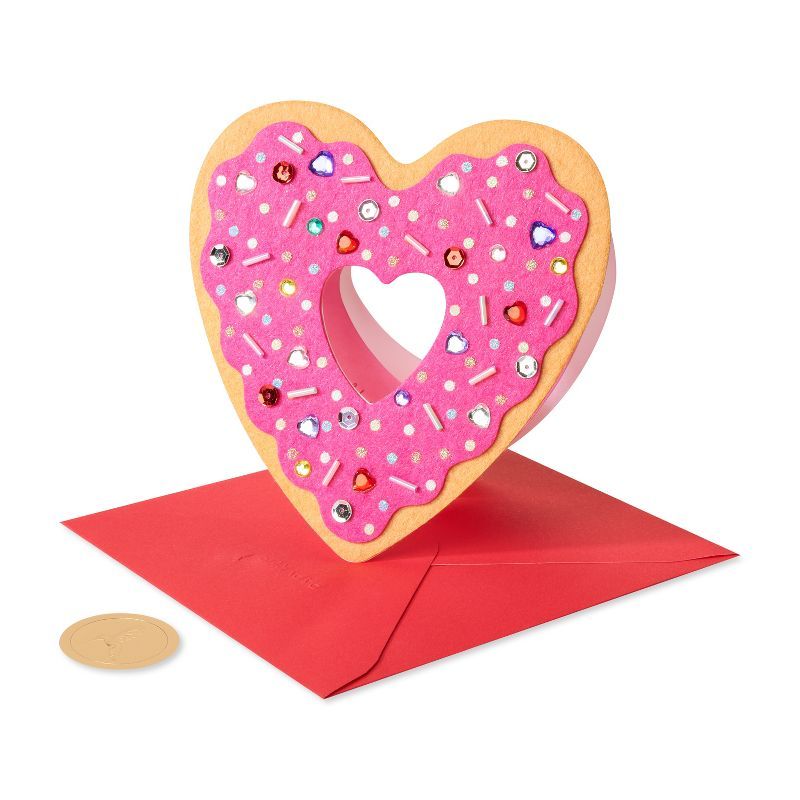Valentine Cards Fsc Sprinkled Donut - PAPYRUS | Target