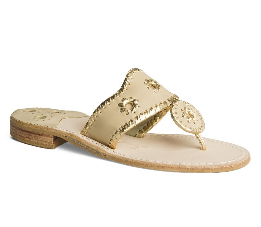 Nantucket Gold Sandal | Jack Rogers