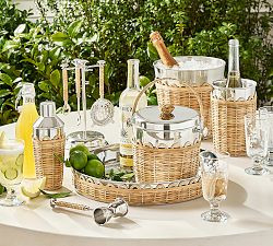 Monique Lhuillier Antibes Barware Collection | Pottery Barn (US)