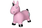 Pink Unicorn Bounce & Ride-on Inflatable Hopper Toddler Toy with Pump | Amazon (US)