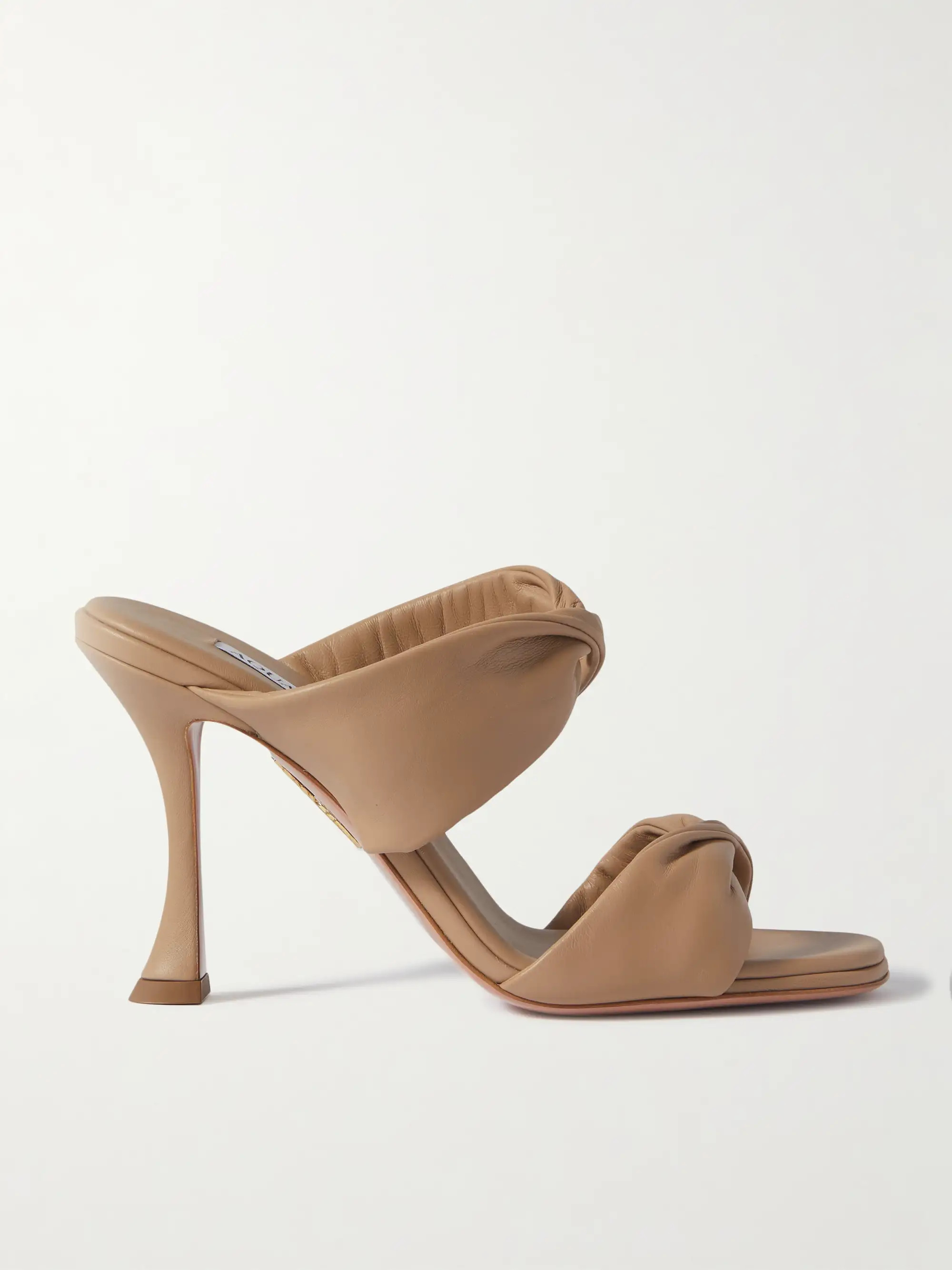 Twist 95 leather mules | NET-A-PORTER (UK & EU)