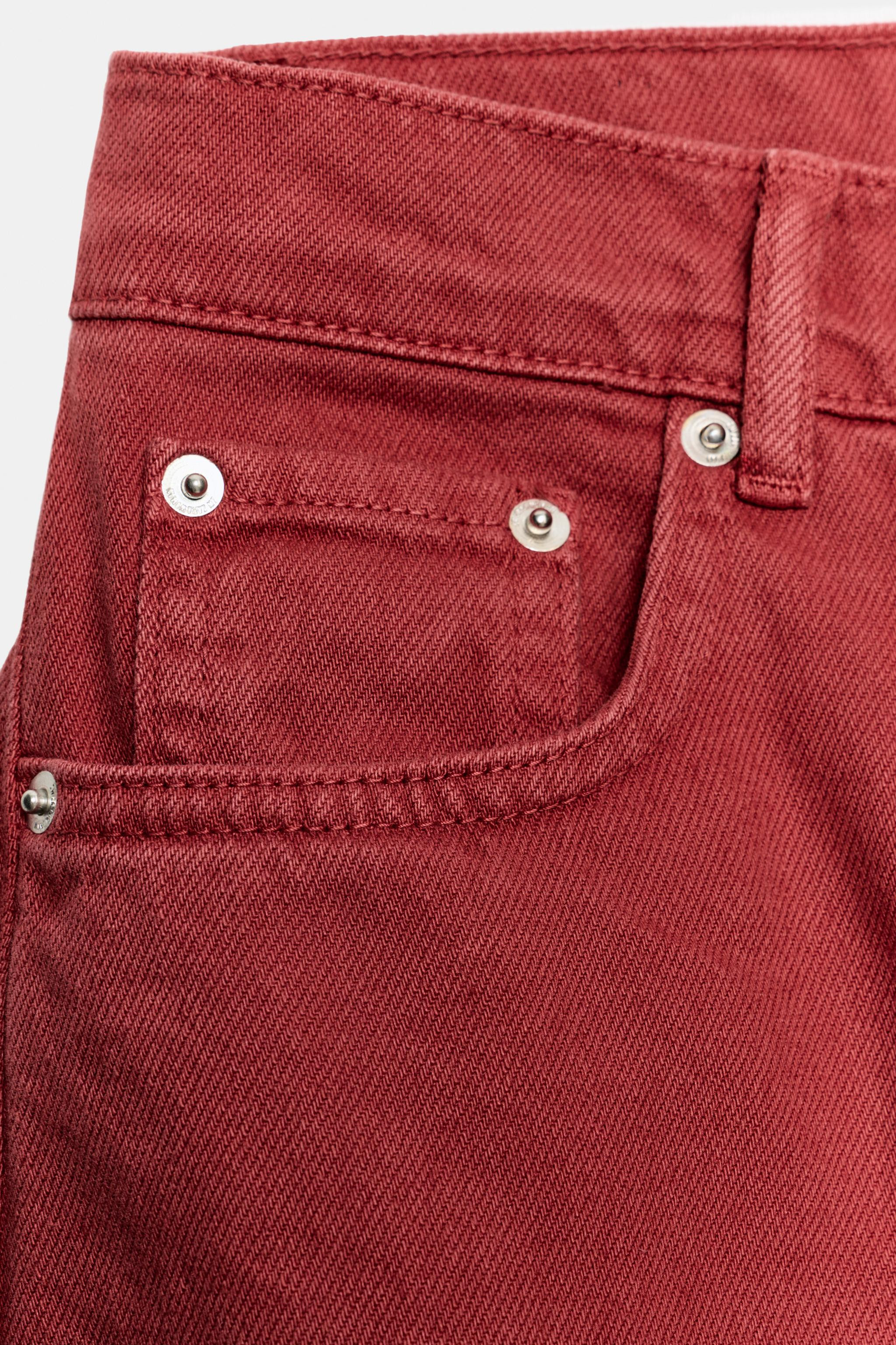 ZW COLLECTION MID-RISE CAPRI BALLOON JEANS | Zara US