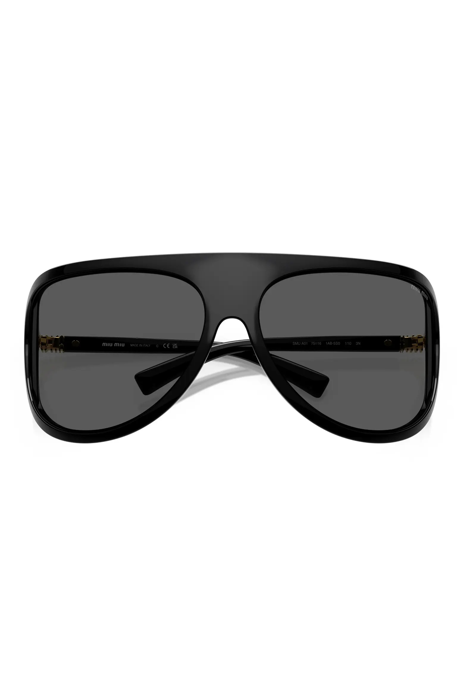 Miu Miu 75mm Oversize Shield Sunglasses (Women) | Nordstrom | Nordstrom